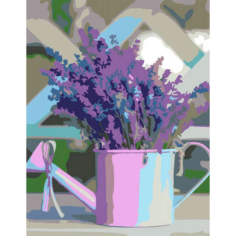 

Картина по номерам Rosa Лаванда N00013290 35x45см Premium