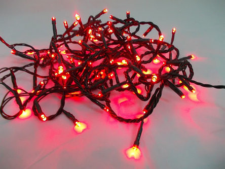 

400 Led черный провод, красный (50) (1241-05)
