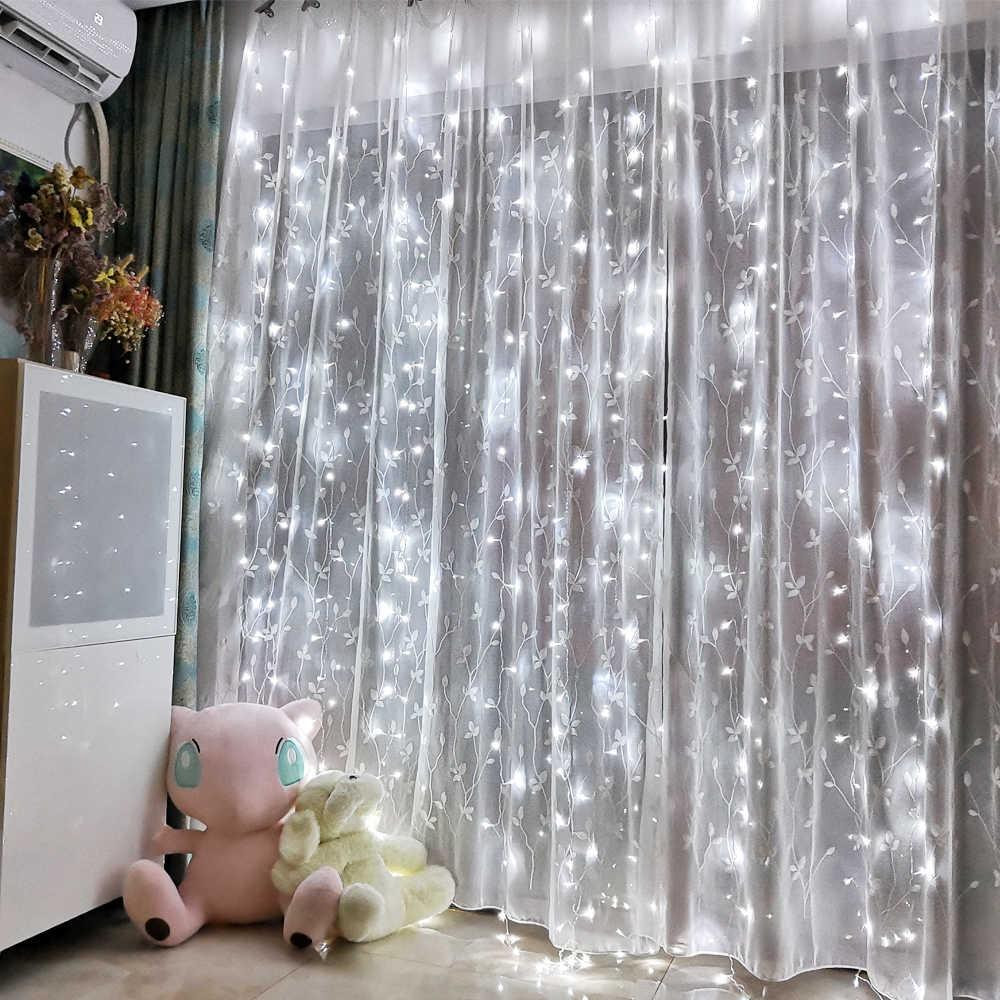 

Штора 600 LED 3м*3м, прозрачная/проводная 2,2мм, белый (статический режим) (20) 1483-03