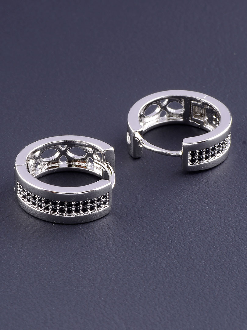 

Серьги с чёрным камнем Xuping №9055988