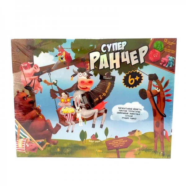 

Настольная развлекательная игра "Супер ранчер", РУС ДТ-БИ-07-51