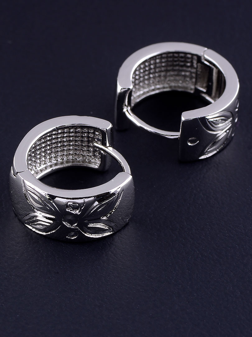 

Серьги без камня белая позолота Xuping №9073220
