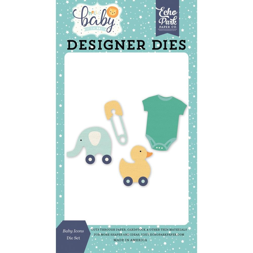 

Нож для вырубки на машинке Echo Park Dies Baby Icons