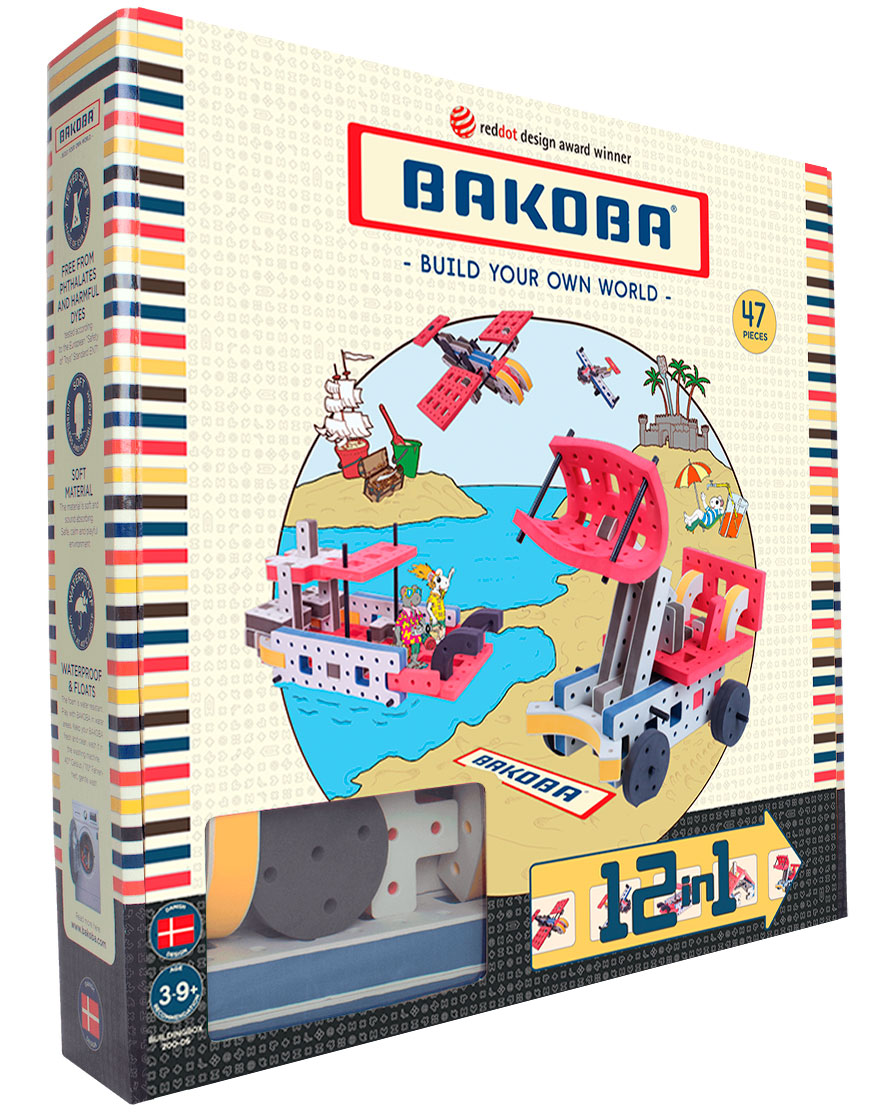 

Мягкий конструктор Bakoba 47 деталей (5700002036421)