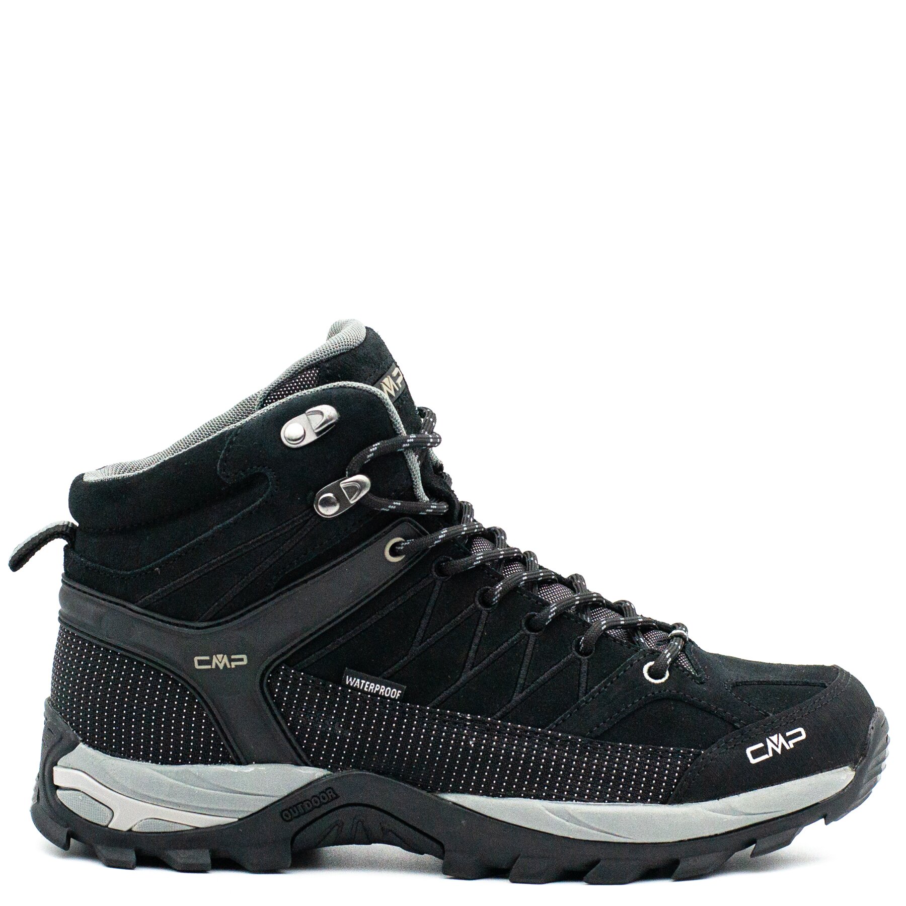 

Черевики CMP RIGEL MID TREKKING SHOES WP 3Q12947-73UC Чорний 44 (28,5 см)
