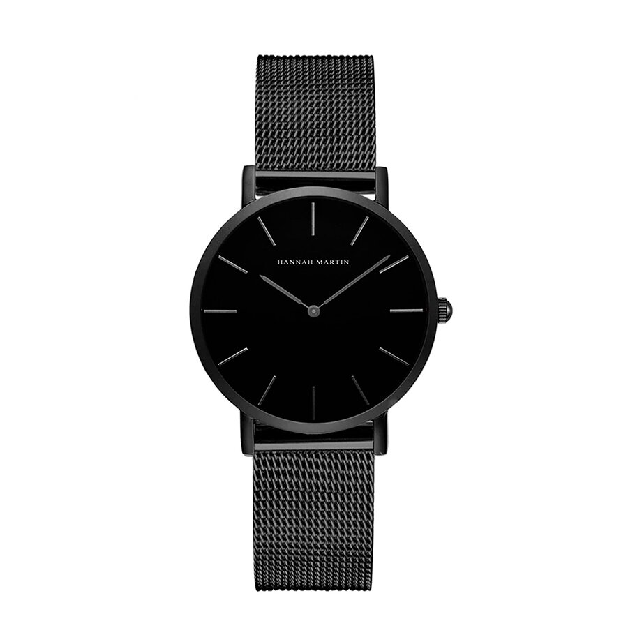 

Женские часы Hannah Martin black mesh