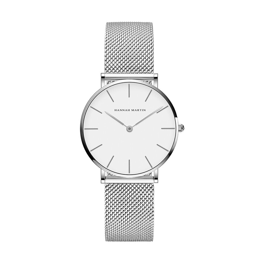 

Женские часы Hannah Martin silver mesh