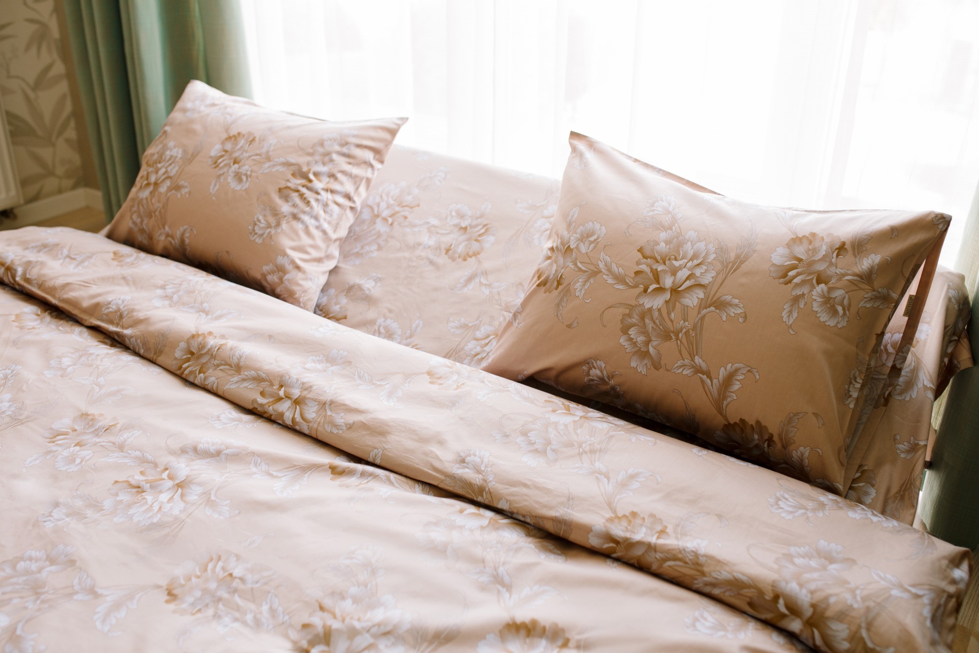 

Комплект постельного белья из сатина Floral 220*200 SHTAYER