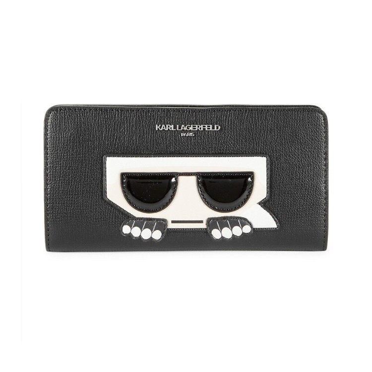 

Женский кошелек Karl Lagerfeld Paris Maybelle Continental черный