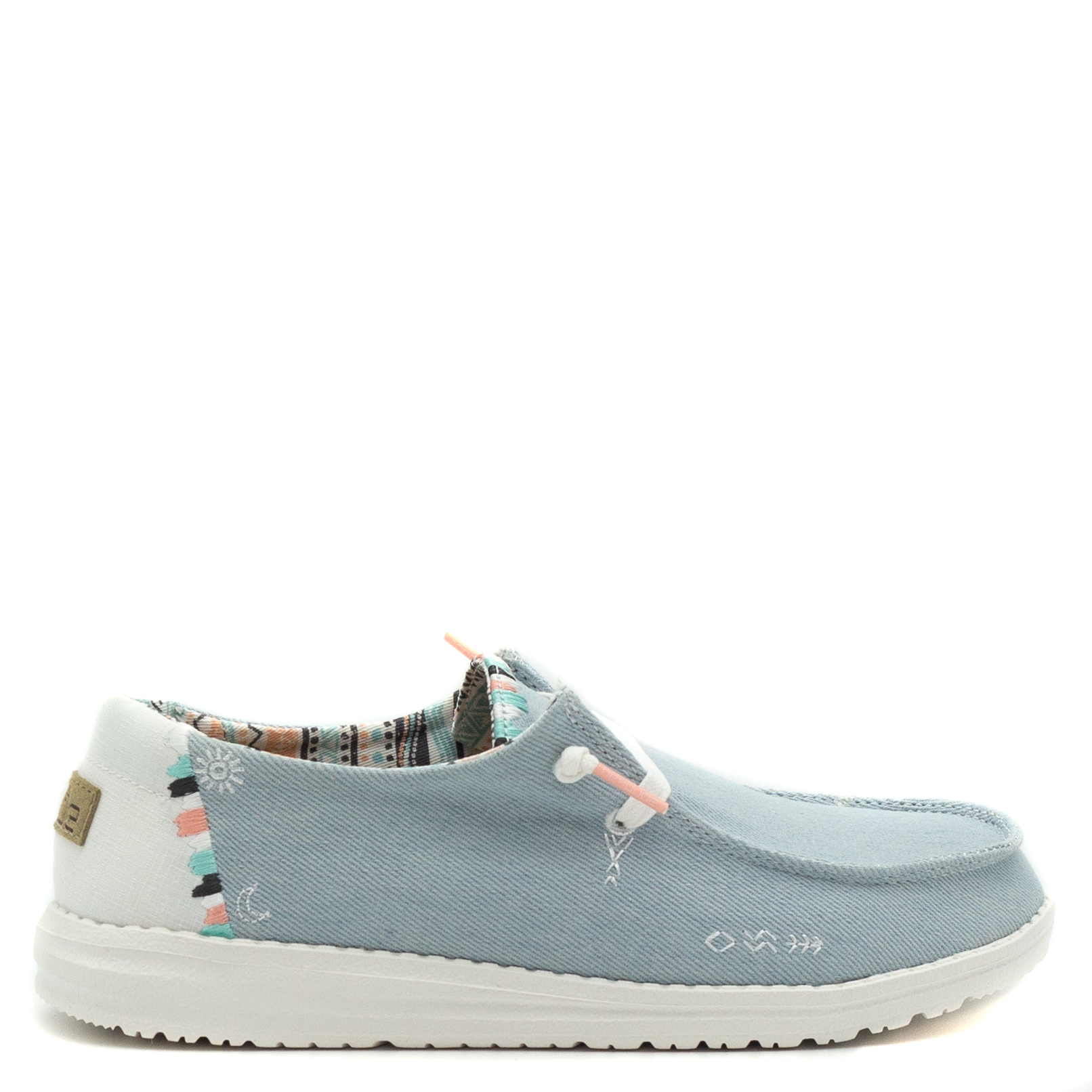

Мокасини HEY DUDE WENDY BOHO LIGHT DENIM Блакитний 40 (26 см)