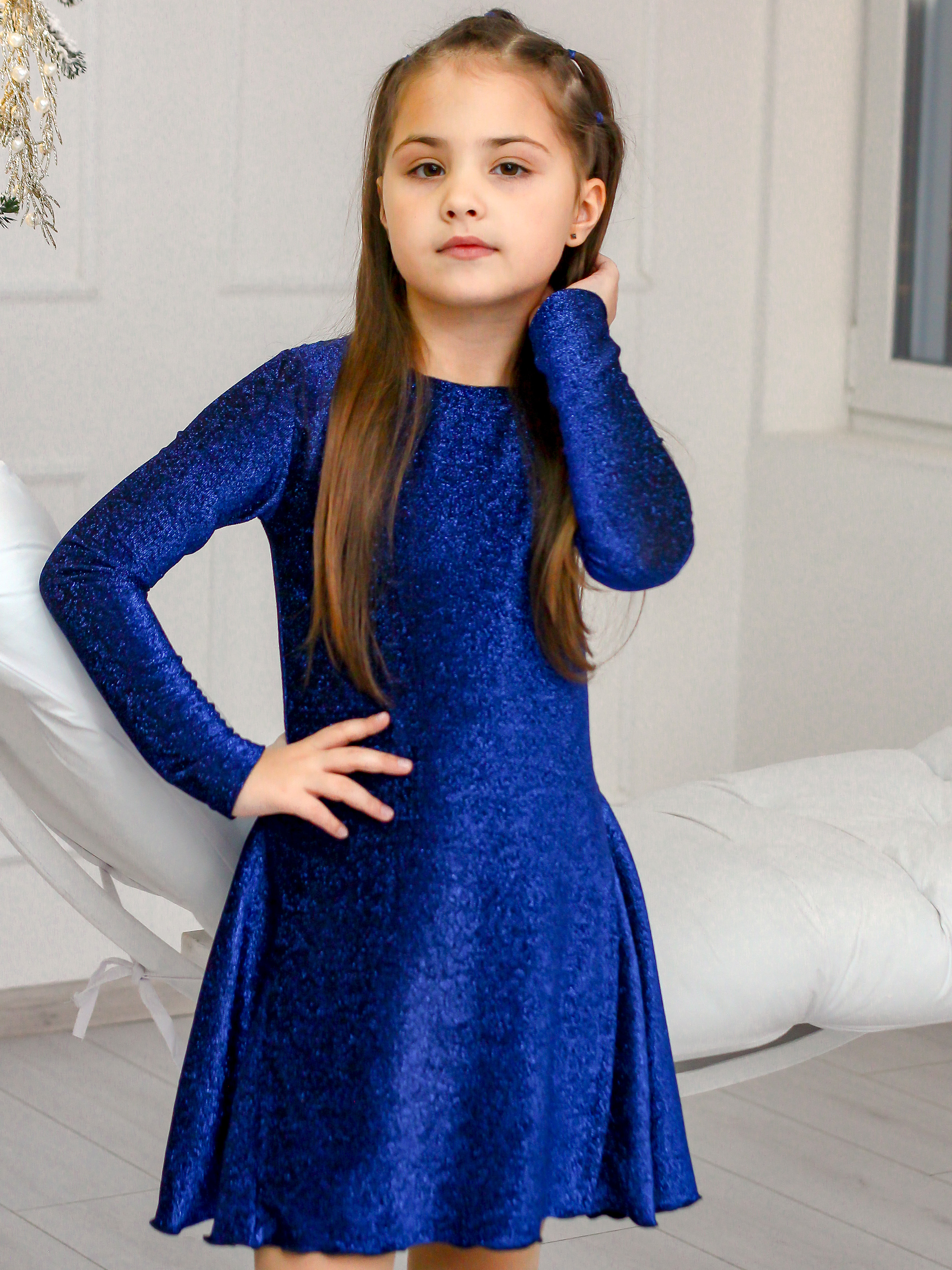 

Платье нарядное JULA KIDS 122 Синий 221122