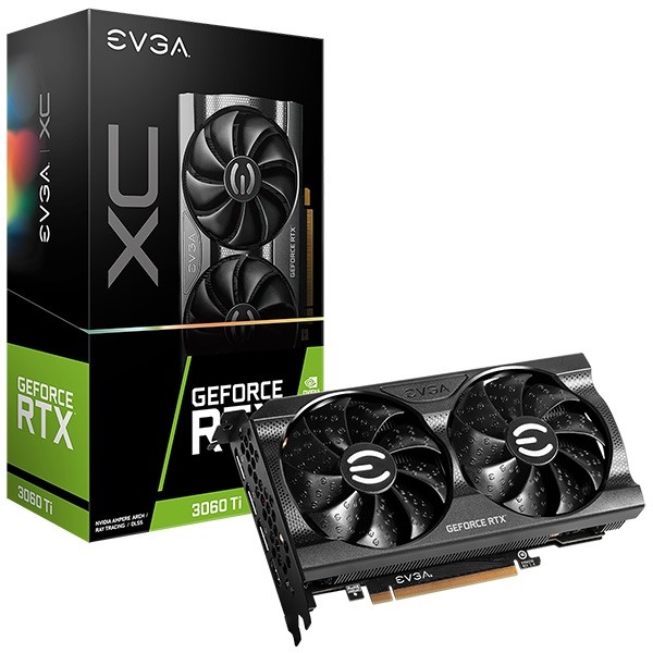 

Видеокарта EVGA GeForce RTX 3060 Ti XC GAMING LHR (08G-P5-3663-KL)