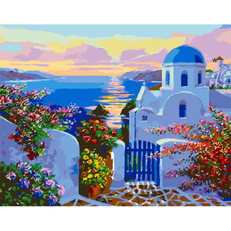 

Картина по номерам Идейка У самого моря КН2162 40x50см