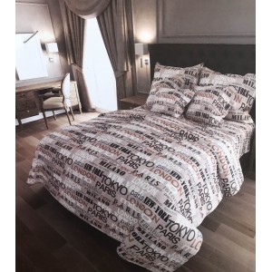 

Евро комплект постельного белья Vital - Textile Бязь Gold Lux 200х220 см (BLe-106)