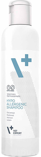 

VetExpert Hypoallergenic Shampoo Гипоаллергенный шампунь для кошек и собак (250 мл)