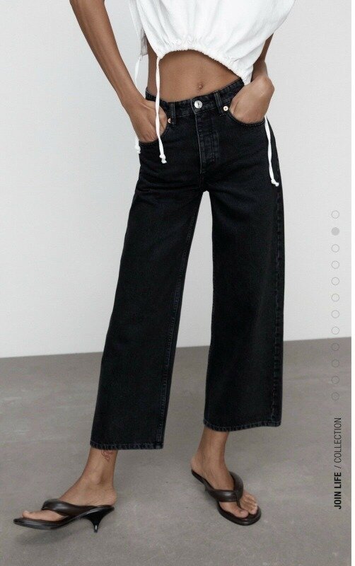 

Джинсы Zara 8197/219  черные, Джинсы Zara 8197/219 40 черные