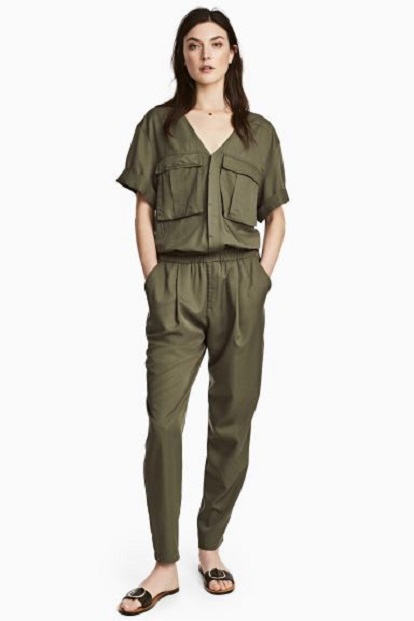 

Комбинезон H&M  хаки 412482761, Комбинезон H&M 38 хаки 412482761