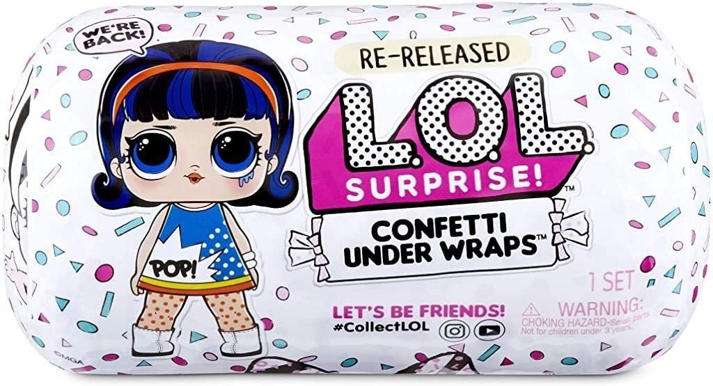 

Игровой набор с куклой L.O.L. Surprise! Confetti Under Wraps - Конфетти декодер