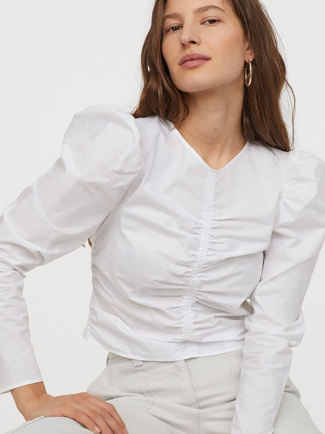 

Блузка H&M 861036b39 36 Белая