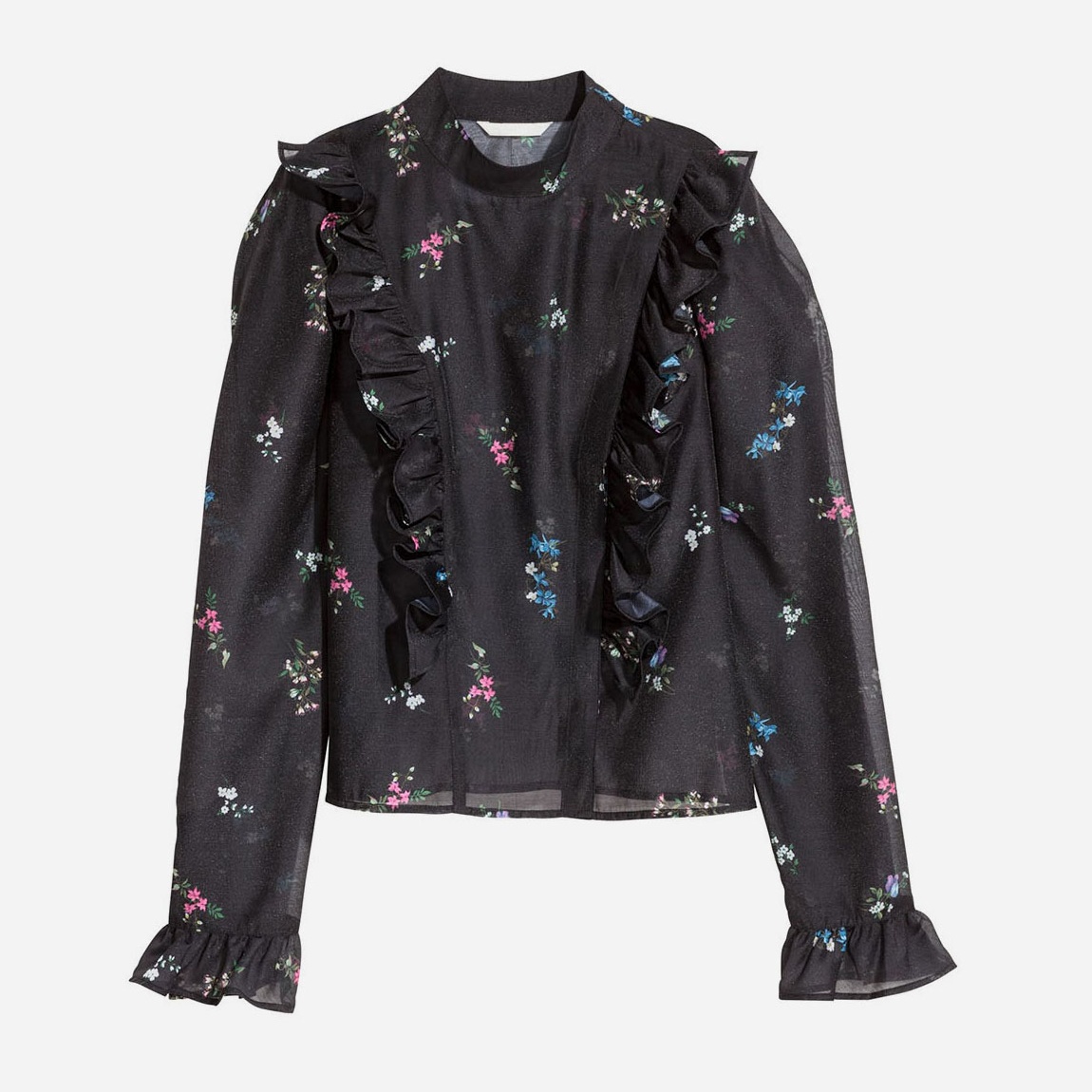 

Блузка H&M 576104b39  Черная, Блузка H&M 576104b39 34 Черная
