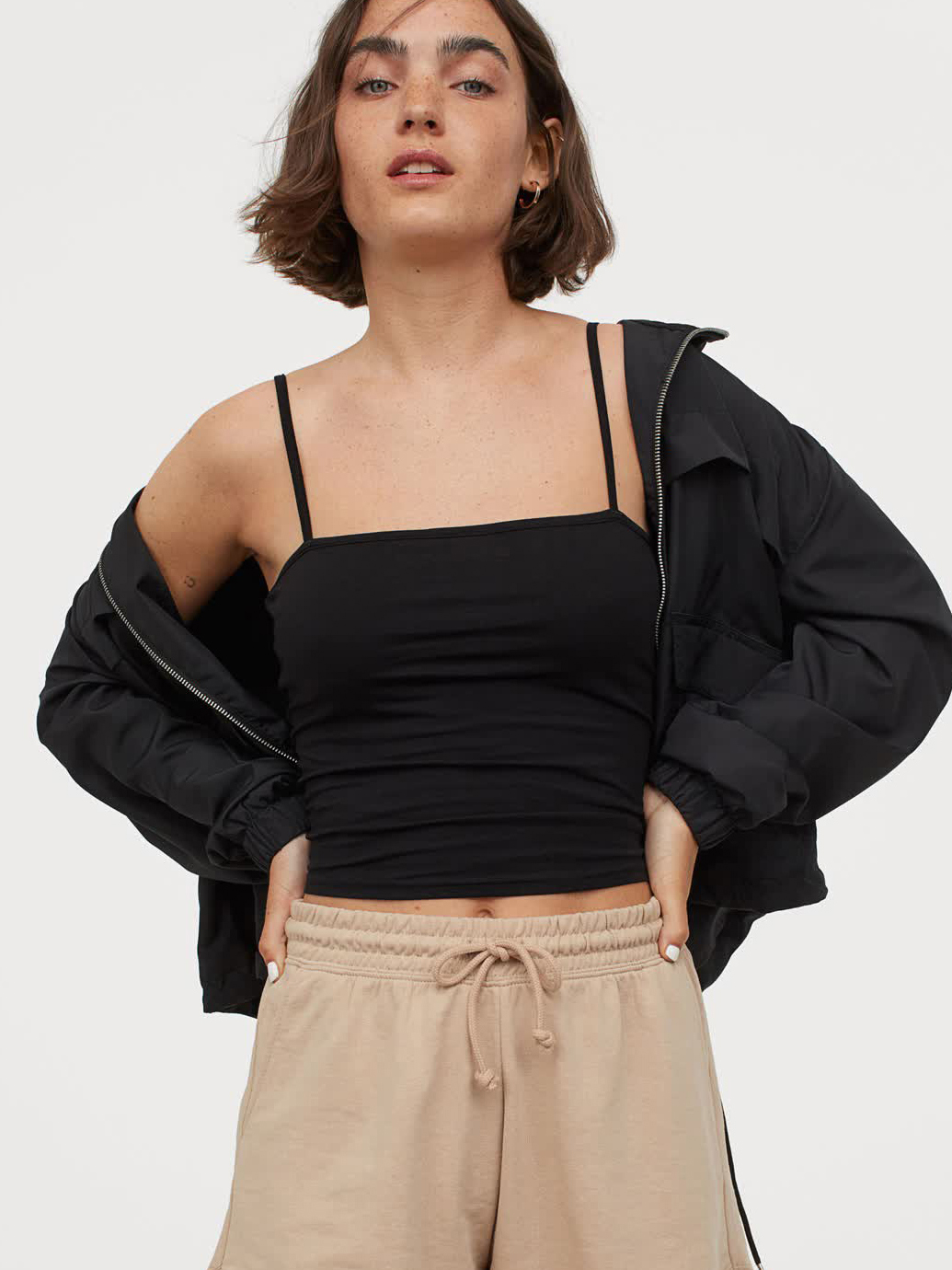 

Майка H&M 758292001b39 S Черная