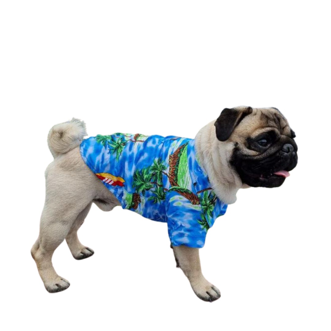 

Рубашка Tropicana Летняя Для Собак Синяя M