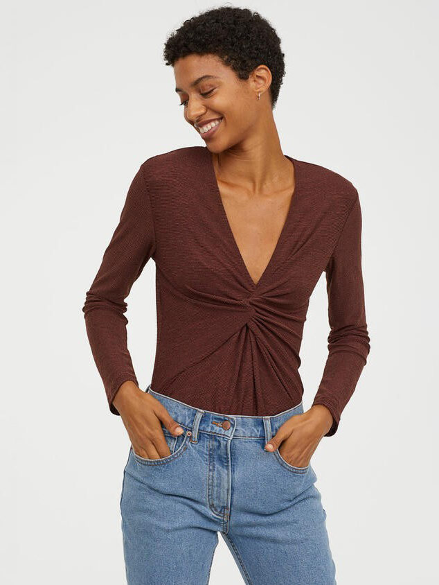 

Пуловер H&M 692102b35  Коричневый, Пуловер H&M 692102b35 34 Коричневый