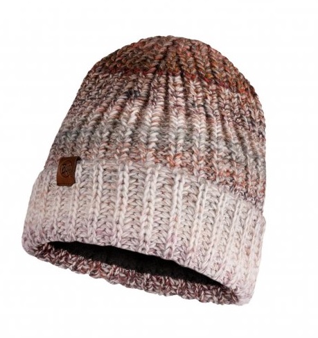 

Шапка Buff Knitted & Polar Hat Olya Белый-Коричневый
