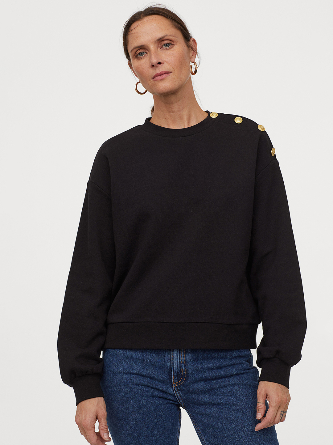 

Свитшот H&M 799428b39 XS Черный