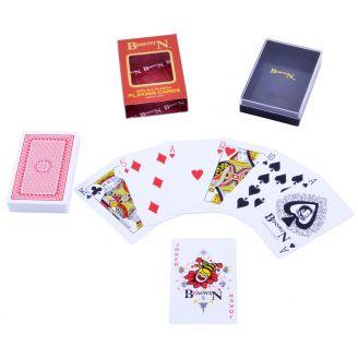 

Карты игральные пластиковые Bosswin 54 Красная рубашка DL-2R