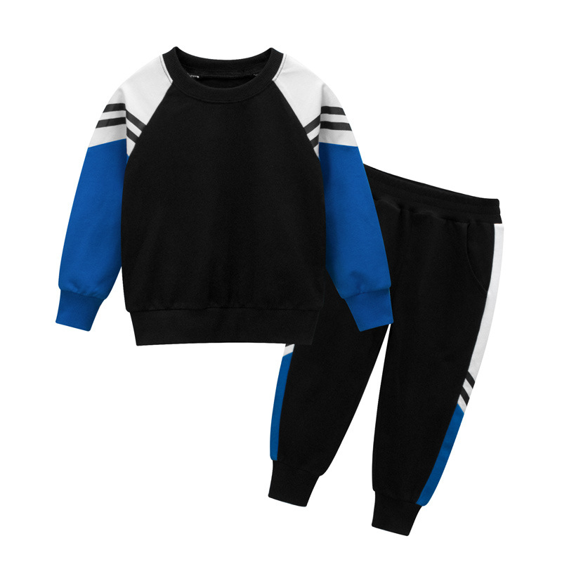 

Костюм детский 2 в 1: свитшот и штаны черный Athletic 27 KIDS (130) Черный (59689)