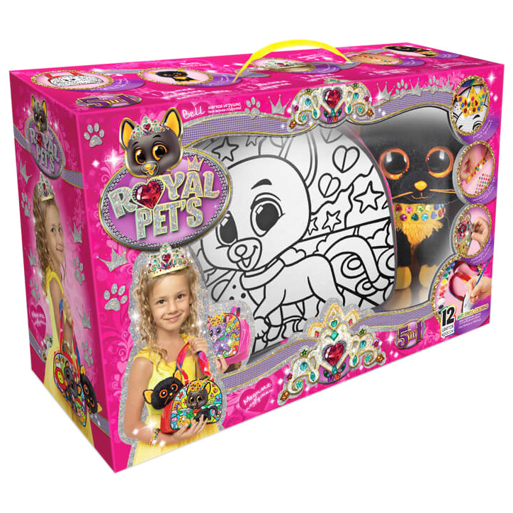 

Набор креативного творчества RP-01 "ROYAL PET’S" сумочки с собачками (Малиновый)