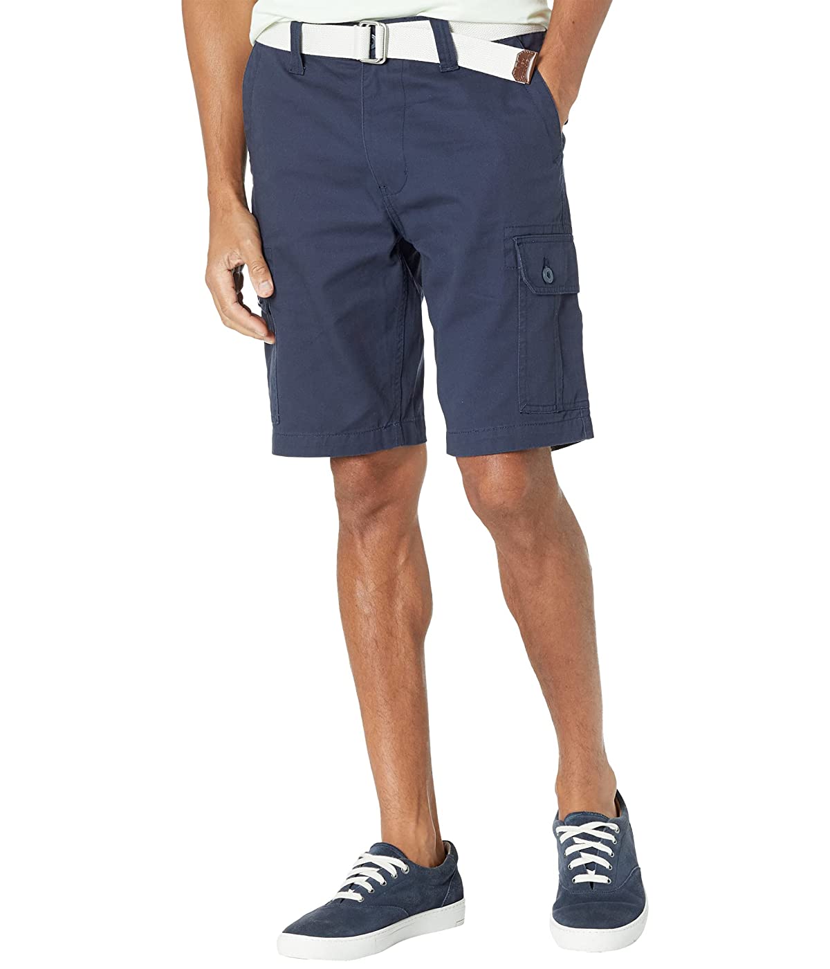 

Шорты U.S. POLO Belted Twill Cargo Club Navy, 30W 32L