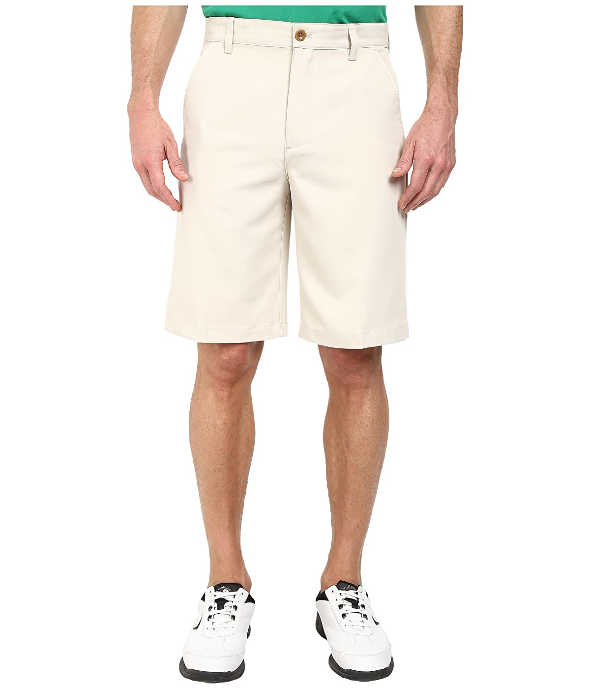 

Шорты IZOD Flat Front Microfiber Golf Stonedust, 36W 32L