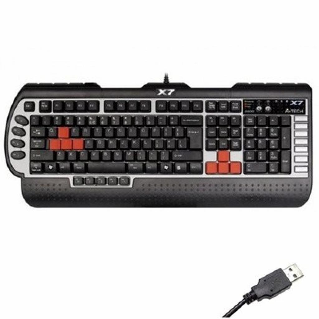 

Клавиатура проводная A4Tech X7 G800V USB (122305)