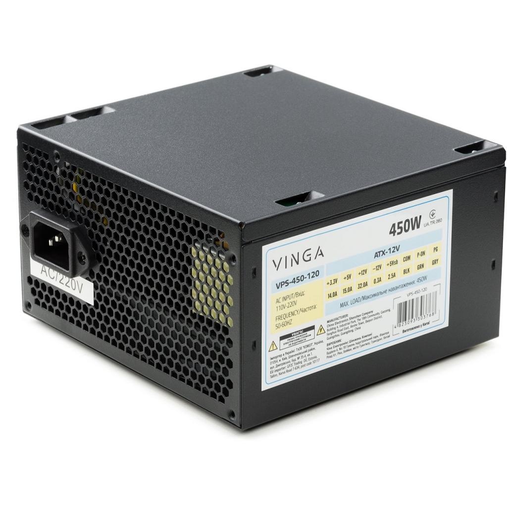 

Блок питания Vinga 450W (VPS-450-120)