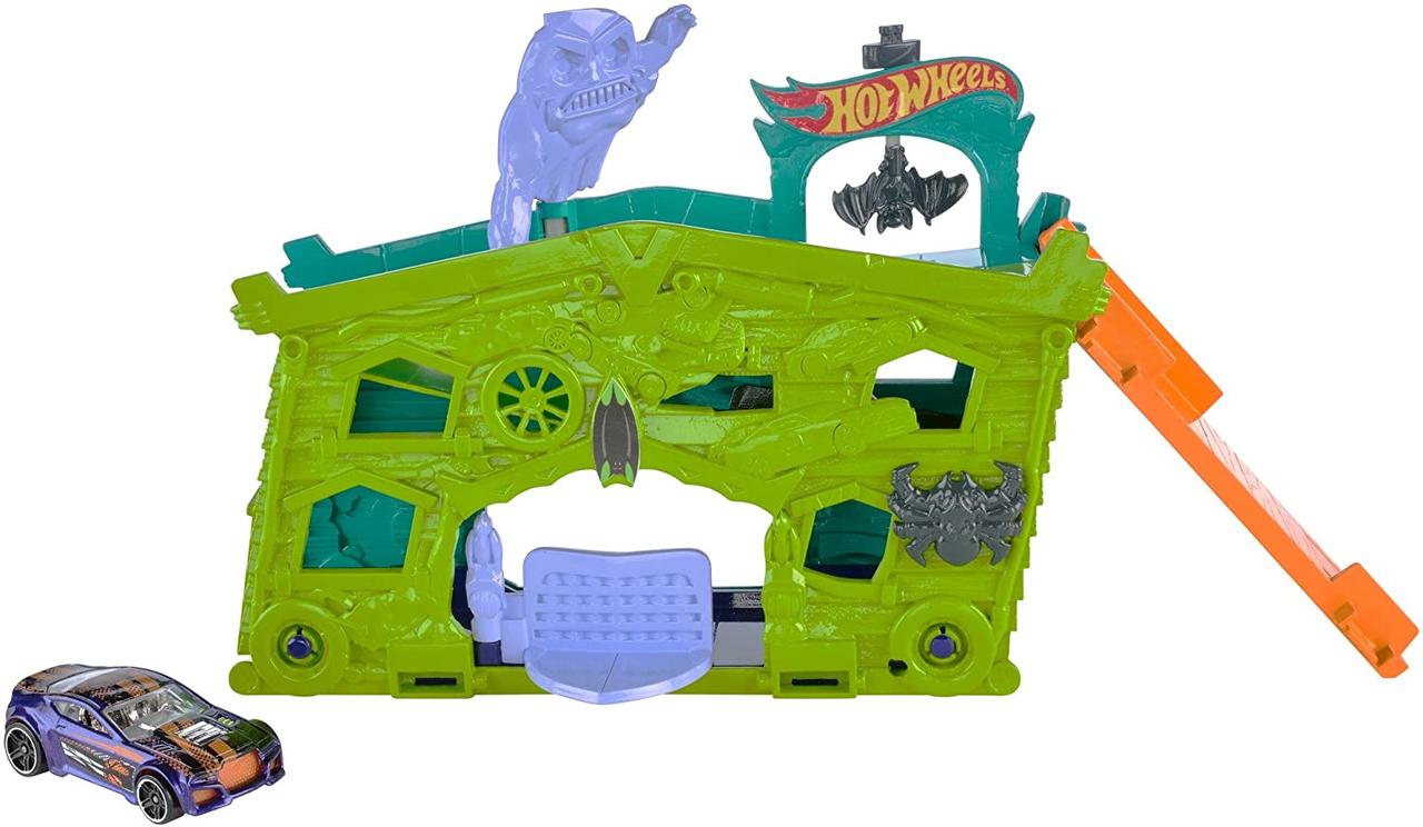 

Игровой набор Хот Вилс Призрачный гараж Hot Wheels Ghost Garage FJN38