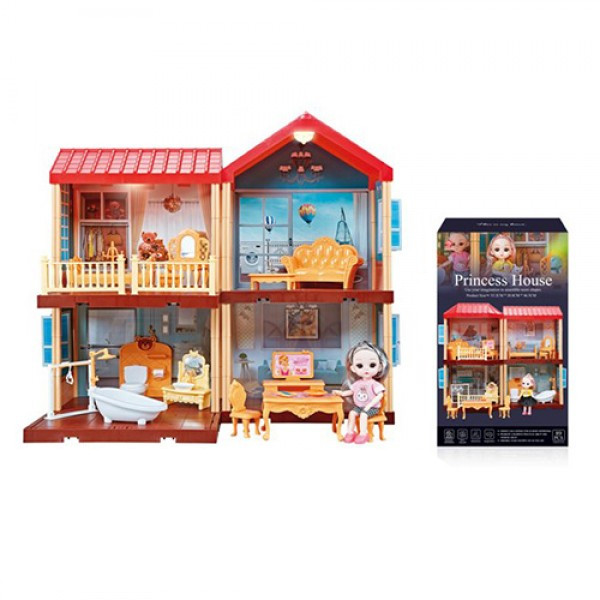

Игровой набор Домик 668-28A 113 предметов