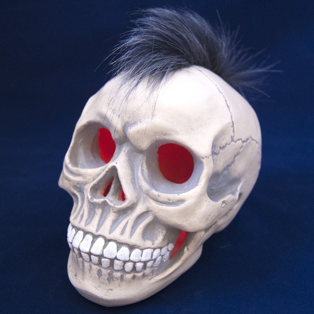 

Череп светильник Могавк настольный М, №9194 1151078244