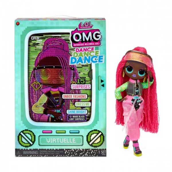 

Игровой набор с куклой L.O.L. SURPRISE! серии "O.M.G. Dance" – ВИРТУАЛЬ N