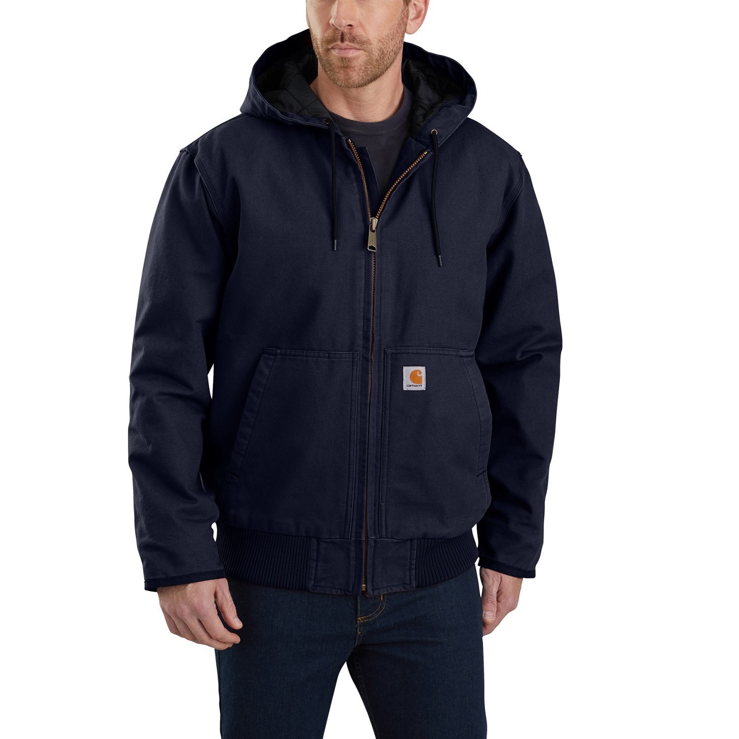 

Куртка Carhartt J130 104050 Flannel-Lined Sandstone Active - Insulated, Factory Seconds (For Big and Tall Men) Navy,  (58, Куртка Carhartt J130 104050 Flannel-Lined Sandstone Active - Insulated, Factory Seconds (For Big and Tall Men) Navy, 5XL (58)