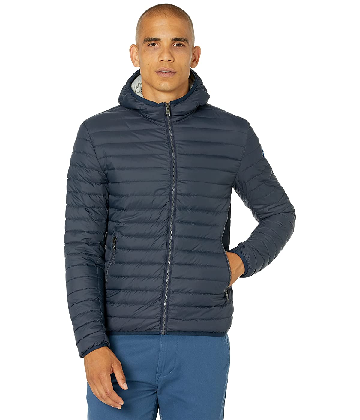 

Куртка Colmar Jacket with Hood and Horizontal Quilts Navy, 48W 32L