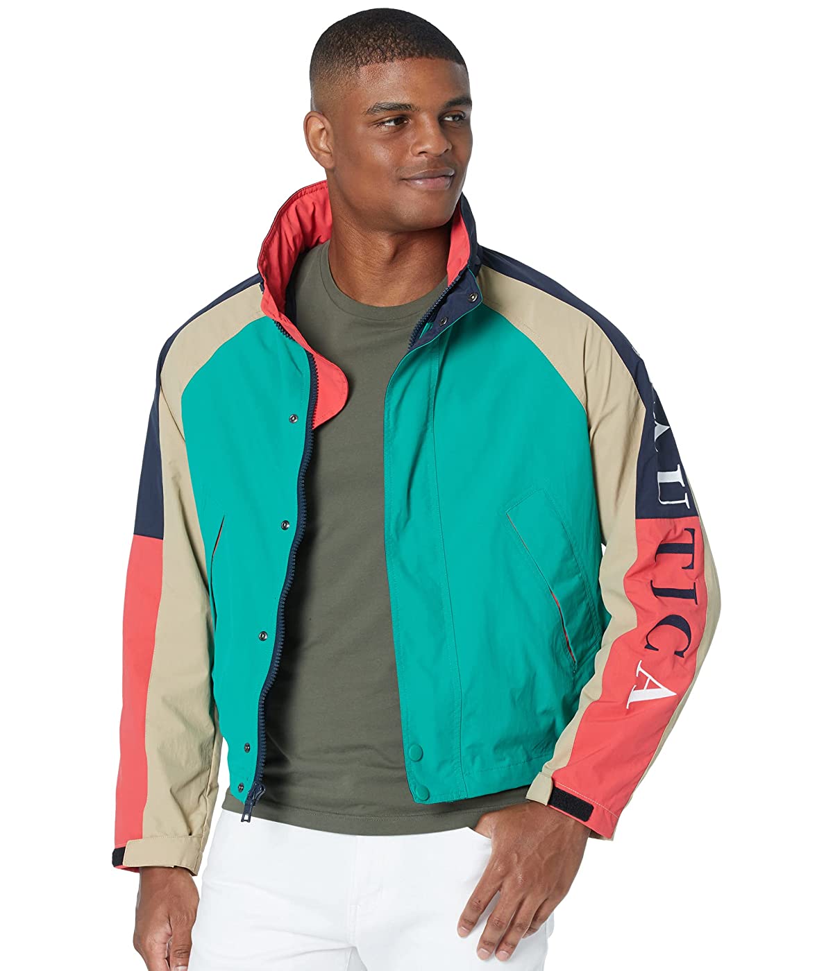 

Куртка Nautica Color-Block Logo Sleeve Jacket Pepper Green,  (48, Куртка Nautica Color-Block Logo Sleeve Jacket Pepper Green, L (48)