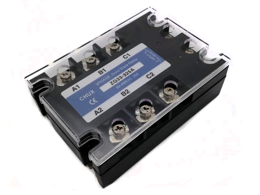 

Твердотельное реле BauTech Трехфазное SSR 25A ZG33-325A Черный (1005-105-01)
