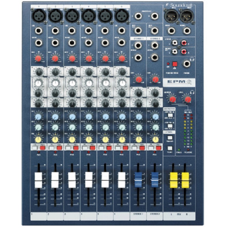 

Микшерный пульт EPM6 синий