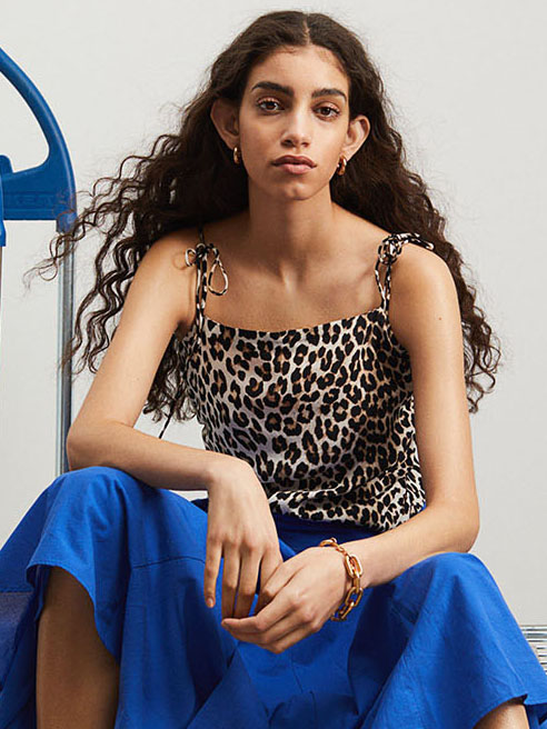 

Топ H&M 972712b39  Коричневый, Топ H&M 972712b39 XS Коричневый