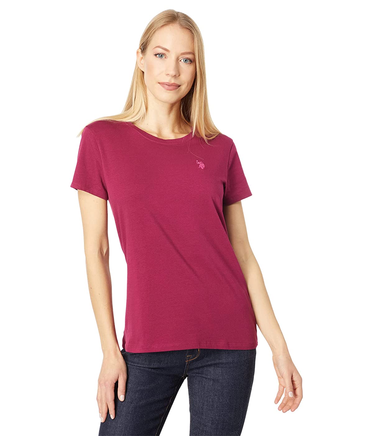 

Футболка U.S. POLO Stretch Crew Neck Tee Red Plum,  (46, Футболка U.S. POLO Stretch Crew Neck Tee Red Plum, M (46)