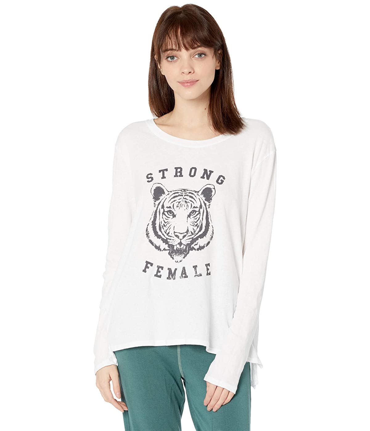 

Лонгслив good hYOUman Suzanne - Strong Female - Tee White,  (42, Лонгслив good hYOUman Suzanne - Strong Female - Tee White, XS (42)