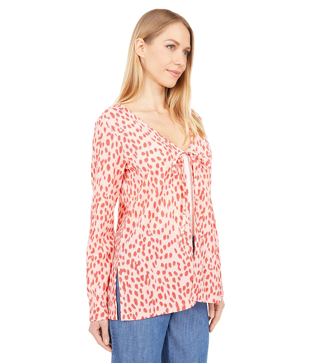 

Кардиган Vince Camuto Tie Front Animal Textured Knit Soft Peony,  (46, Кардиган Vince Camuto Tie Front Animal Textured Knit Soft Peony, M (46)