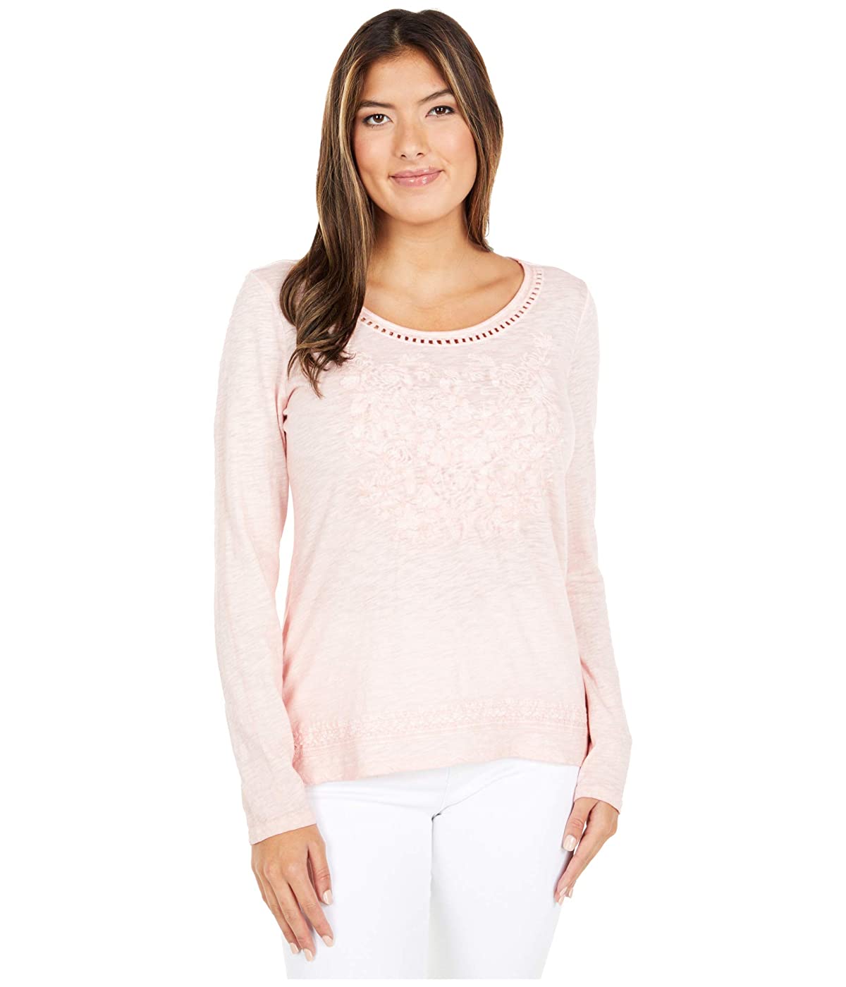 

Лонгслив Tribal Long Sleeve Embroidered Top Rose Smoke, XXL (52)